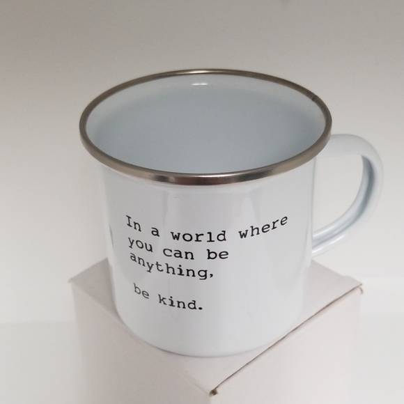 Stainless steel lightweight enamel coating mug - Picture 2 of 2